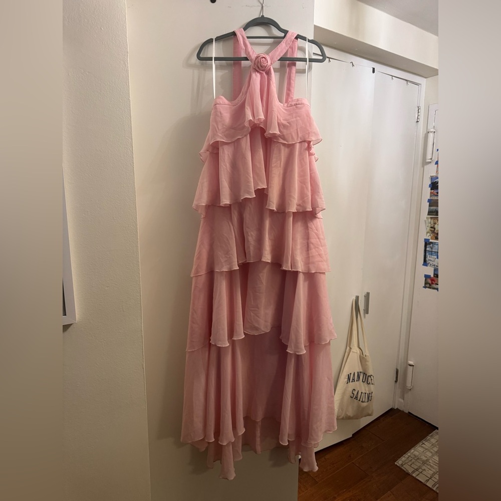 Vero Moda GORGEOUS pale pink gown